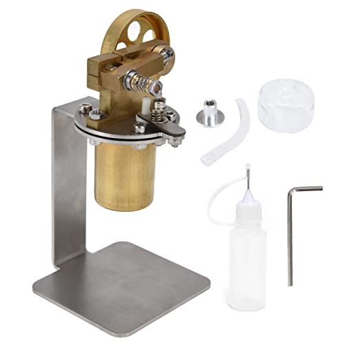 BJH Mini Steam Engine Desktop Mechanical Stirling Engine Model for Physical Science Experiment Education