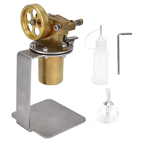 BJH Mini Steam Engine Desktop Mechanical Stirling Engine Model for Physical Science Experiment Education