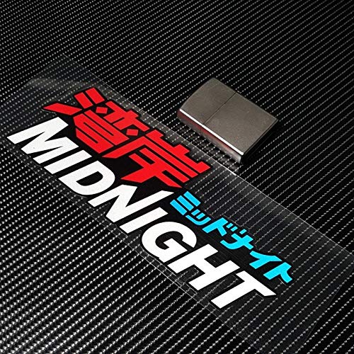 BLOUR G116 Midnight Club Modifica Auto giapponese JDM Street Racing Adesivi per Auto e Decalcomanie Adesivi per Porte Auto impermeabili