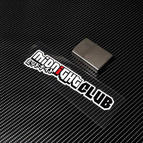 BLOUR G116 Midnight Club Modifica Auto giapponese JDM Street Racing Adesivi per Auto e Decalcomanie Adesivi per Porte Auto impermeabili
