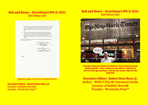 Bob and Bezos – StreetSmart IPO © 2021: $20 Billion USD (English Edition)