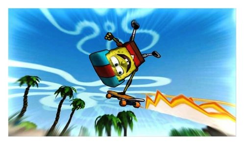 Bob l'éponge: surf & skate (jeu Kinect) [Importación francesa]