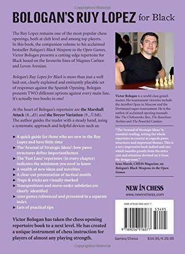 Bologan's Ruy Lopez for Black: How to Play for a Win Against the Spanish Opening