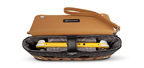 Bolso estuche para Nintendo Switch o Nintendo Switch Lite y para accesorios, diseño de Pikachu y Eevee de Pokémon