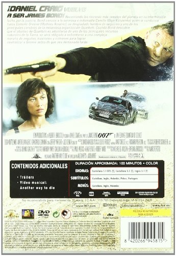 Bond: Quantum of Solace [DVD]