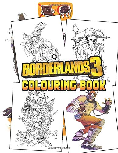 Borderlands Colouring Book: If you're a fan of Borderlands, you need to buy this colouring book with amazing colouring pages