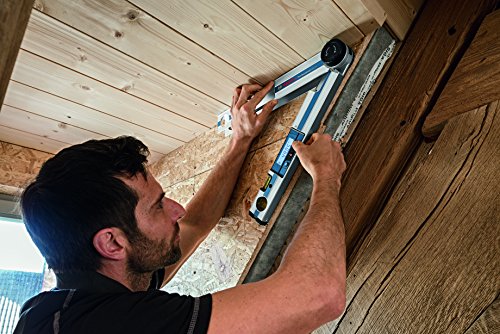 Bosch Professional Medidor digital de ángulos GAM 220 (margen de medición: 0 - 220º, longitud: 40 cm)