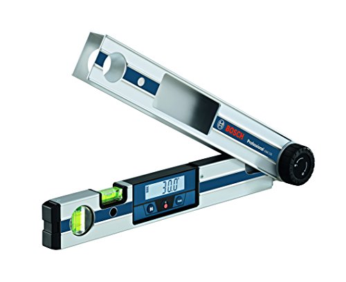 Bosch Professional Medidor digital de ángulos GAM 220 (margen de medición: 0 - 220º, longitud: 40 cm)