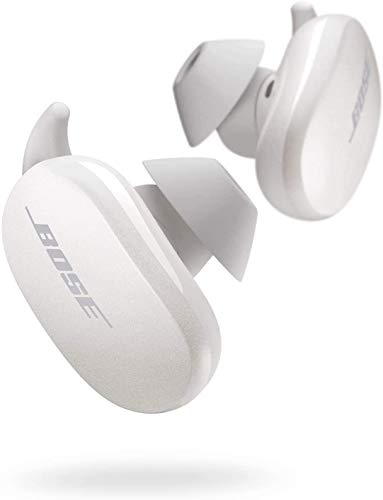 Bose QuietComfort Earbuds - Auriculares realmente inalámbricos Bluetooth, Soapstone, Auriculares con Cancelación de Ruido Efectiva, Color Blanco (Soapstone)