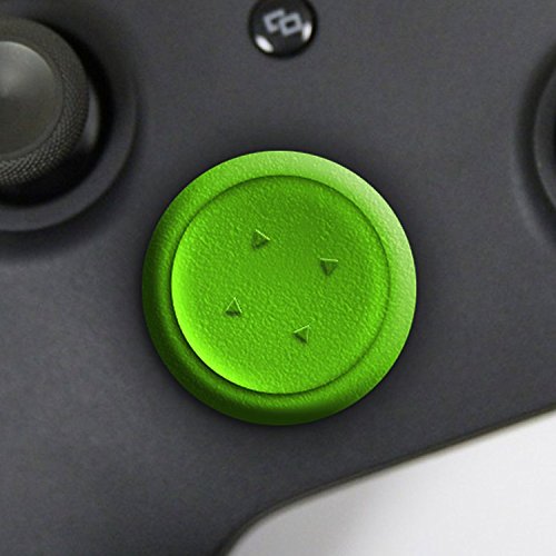 Botón redondo D-Pad Cross Button Direction Key Cover Cap para mando Xbox One (verde)