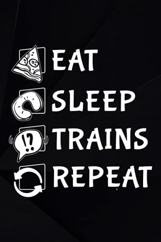 Bowling Score Book - Railfan Outfit Gift for Him Men Boys Eat Sleep Trains Repeat Nice: Trains, Bowling Game Record Keeper Bowling Score Sheets, A ... Bowling casual and tournament play,College