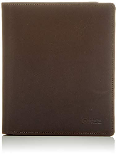 BREE Collection - Oxford Slg New 137, Dark Brown, Com. Pu, Carteras Hombre, Marrón (Dark Brown), 2x10.5x10.5 cm (B x H T)