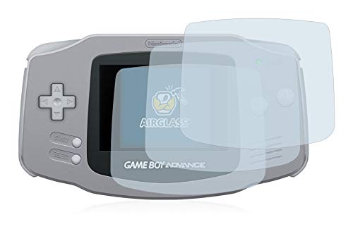 BROTECT Protector Pantalla Cristal Compatible con Nintendo Gameboy Advance GBA Protector Pantalla Vidrio (3 Unidades) - Dureza Extrema, Anti-Huellas