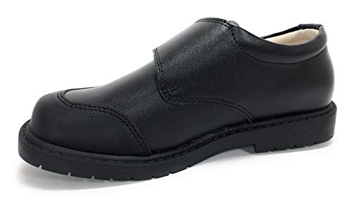 Bubble bobble Zapato COLEGIAL Piel Velcro Puntera Reforzada - 1249000225092 Color Negro Talla 31