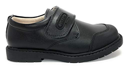 Bubble bobble Zapato COLEGIAL Piel Velcro Puntera Reforzada - 1249000225092 Color Negro Talla 31