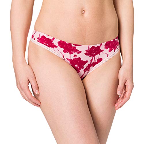 Calvin Klein Tanga, Fallen Love Print_Sand Rose, S para Mujer