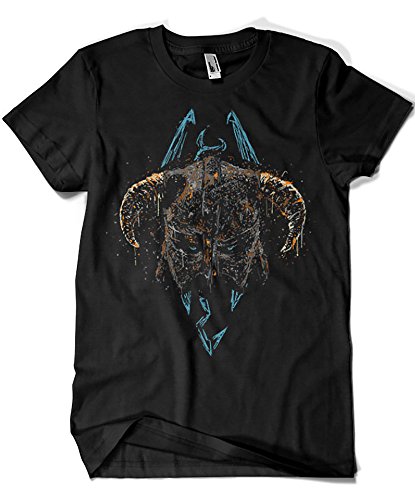 Camisetas La Colmena 1568-Camiseta Skyrim - Born to Slay (Legendary P,)