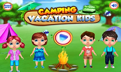 Cámping vacaciones niños : juegos de campamento de verano y actividades de acampar en este juego para niños y niñas - GRATIS