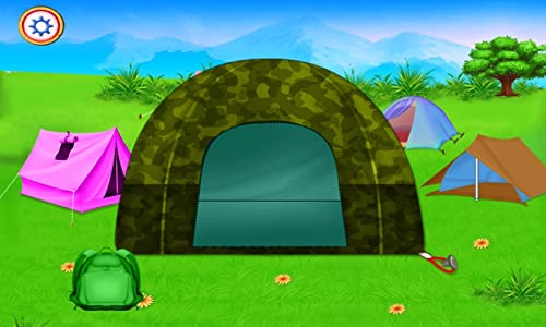 Cámping vacaciones niños : juegos de campamento de verano y actividades de acampar en este juego para niños y niñas - GRATIS