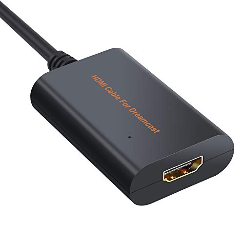 CAMWAY Cable HDMI para Sega Dreamcast DC Consola Plug and Play Sega Dreamcast a HDMI Convertidor Adaptador