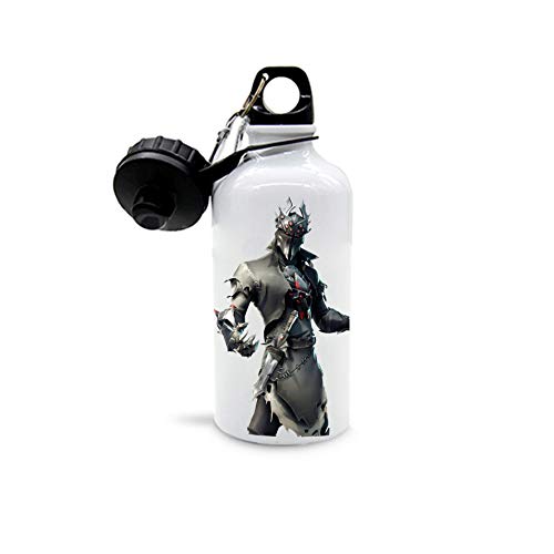 Cantimplora con personajes Skin, de aluminio con mosquetón y cierre hermético, capacidad 500 ml (Spider Knight)
