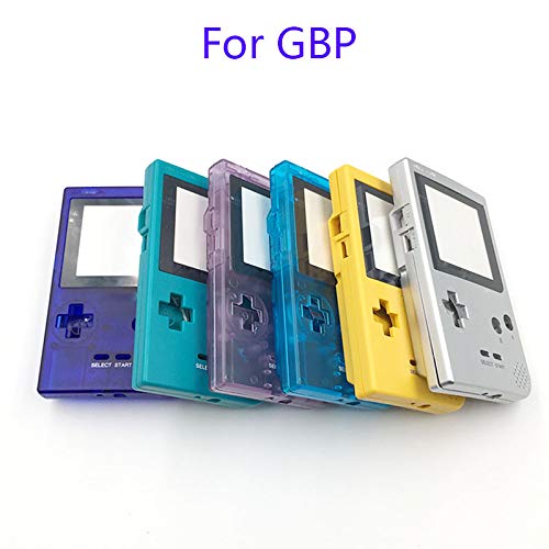 Carcasa completa para Nintendo Gameboy Pocket GBP Game Shell Case con botones y tornillos Kit - Amarillo