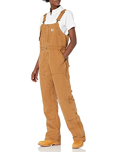 Carhartt Women's Weathered Duck Wildwood Bib Overalls
