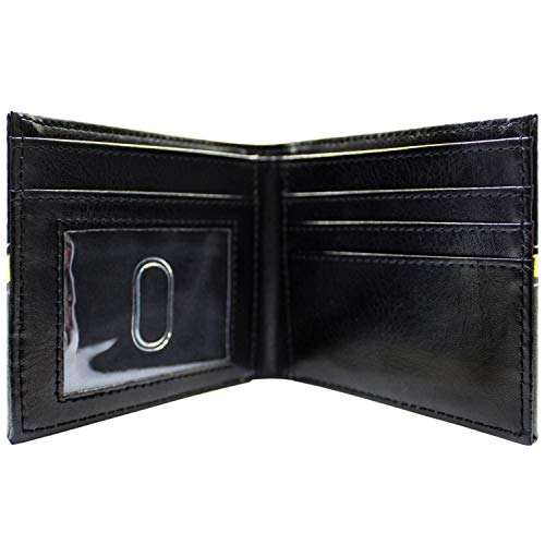 Cartera de Warner Harry Potter Escudo de Hufflepuff Gris