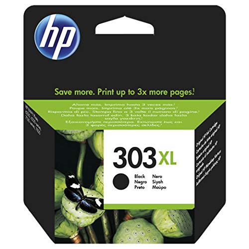 Cartucho HP 303XL Negro Original T6N04AE - Compatible con HP Envy Photo 6220/6230/7130/7830 - Alto Rendimiento 600 páginas