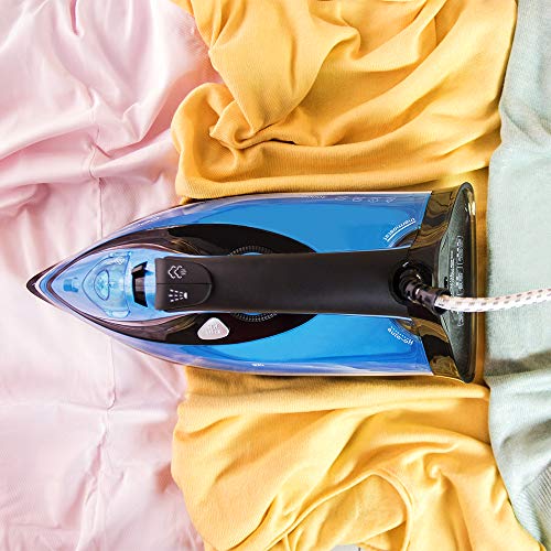 Cecotec Plancha Force Titanium 520, 3000 W, Golpe de Vapor 230 g/min, Suela TitaniumSlide, Modo Eco, Antical, 0.38 litros, Seguridad, Antigoteo, Sistema Autolimpieza, Multicolor