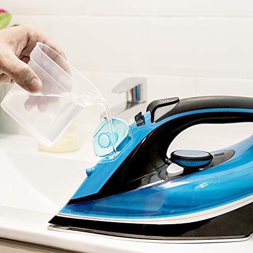 Cecotec Plancha Force Titanium 520, 3000 W, Golpe de Vapor 230 g/min, Suela TitaniumSlide, Modo Eco, Antical, 0.38 litros, Seguridad, Antigoteo, Sistema Autolimpieza, Multicolor