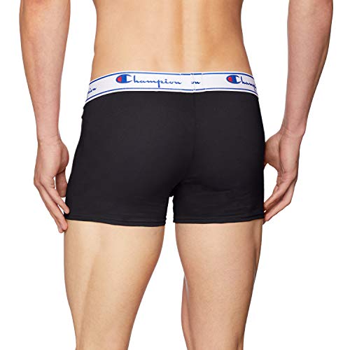 Champion Coton, Boxer de Bain Homme, Noir (Noir 8mj), XX-Large (Taille Fabricant: XXL) (lot de 3)