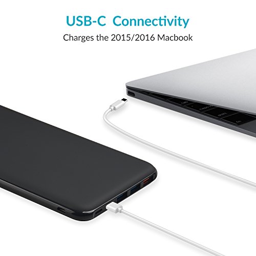 Charmast Batería Externa 26800mAh Power Bank Power Delivery QC 3.0 Quick Charge Cargador Externo con 3 Entradas y 4 Salidas Cargador Tipo C Micro USB Compatible con Smartphones, Tablets y más