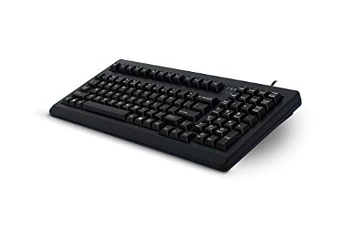 Cherry 19" compact PC keyboard G80-1800, PS/2 US, PS/2, QWERTY, 1.75 m, 405 x 180 x 44 mm, 1190 g, 0 - 50 °C (teclado QWERTY)