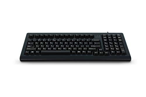 Cherry 19" compact PC keyboard G80-1800, PS/2 US, PS/2, QWERTY, 1.75 m, 405 x 180 x 44 mm, 1190 g, 0 - 50 °C (teclado QWERTY)