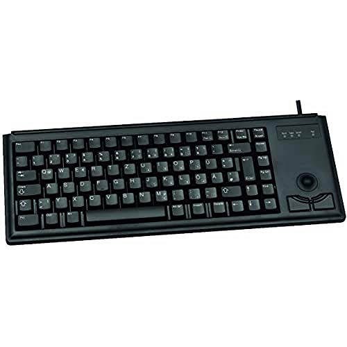 Cherry Tastatur 2X PS/2 US Schwarz