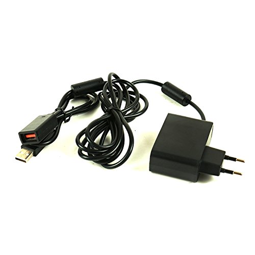 Childhood Adaptador de corriente de repuesto de cargador de fuente de alimentación Adaptador de CA de cable de alimentación para sensor de Kinect XBOX360