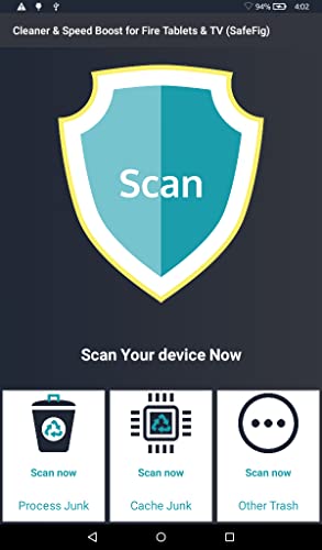 Cleaner & Speed Boost for Fire Tablets & TV (SafeFig)