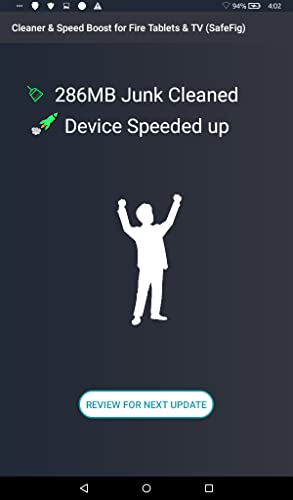 Cleaner & Speed Boost for Fire Tablets & TV (SafeFig)