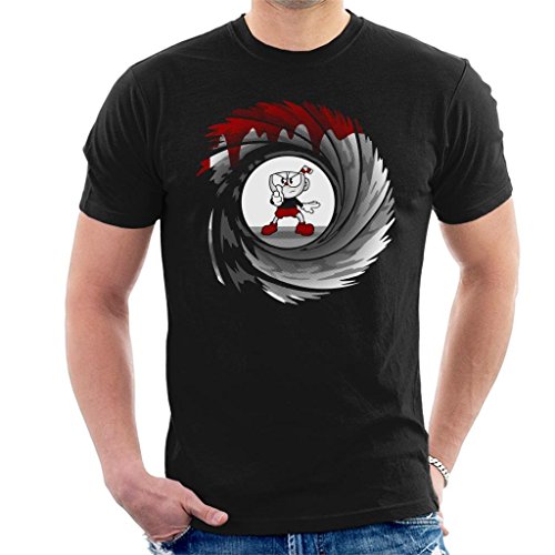 Cloud City 7 Cuphead Double 0 Cup Men's T-Shirt