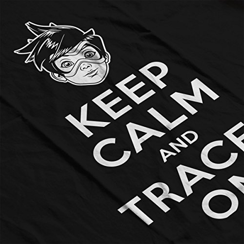 Cloud City 7 Keep Calm and Tracer On Overwatch Women's Hooded Sweatshirt