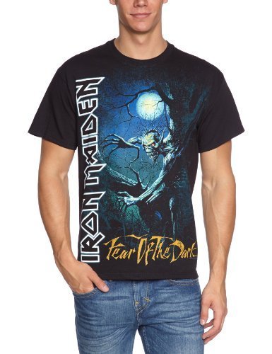 Collectors Mine Fear of The Dark Tree Sprite Camiseta, Negro, XL para Hombre
