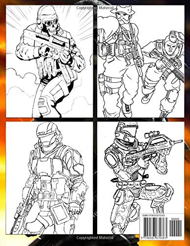 Color Me! - Call Of Duty Coloring Book: Call of Duty Coloring Book: GREAT Coloring Collection with GIANT PAGES and EXCLUSIVE ILLUSTRATIONS for Fans of COD