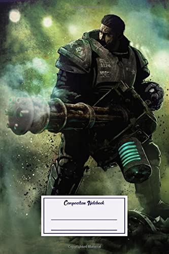 Composition Notebook: Gaming The Commander Fallout Warriors (Composition Notebook, Journal) (6 x 9)
