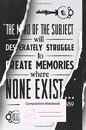 Composition Notebook: Infinite Starter 104 Blank Line Notebook