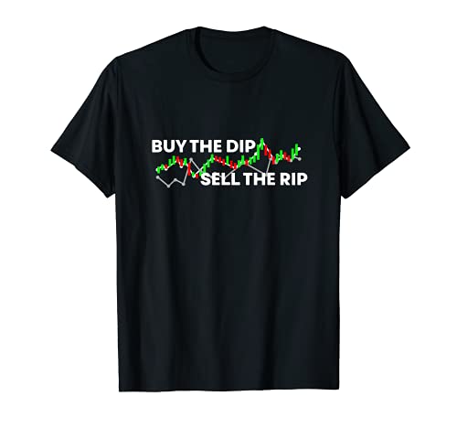 Comprar The Dip Vender Rip Chart Mercado de valores Trader Camiseta