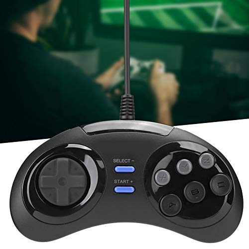 Controlador de Juegos con Cable Joystick Gamepad para PC