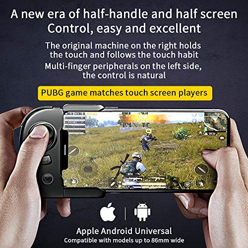 Controlador de juegos móvil PUBG, Flydigi Wasp 2 Gamepad PUBG Set Android Teléfono móvil Tableta Universal Bluetooth Auxiliar Teclado Ratón Presión automática Periféricos (wasp 2+beewing+blue trigger)