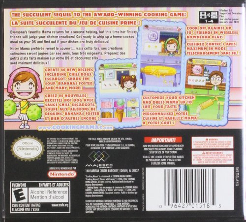 Cooking Mama 2: Dinner With Friends - Nintendo DS by Majesco