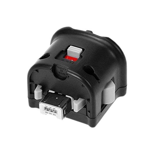 COOLEAD Adaptador Motion Plus para Wii Mando a Distancia Reemplazo Adaptador de Sensor Motion Plus para Wii Remoto Controller (Producto de Terceros) (Negro)
